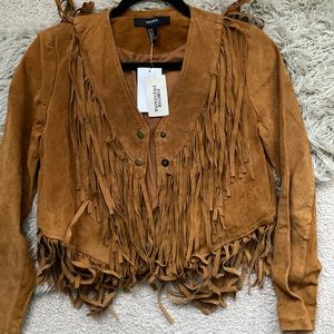 Camel Fringe Jacket
✨NEVER BEEN WORN✨
TAGS ON